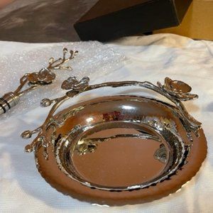 Michael Aram Wine coaster and stopper